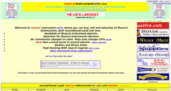 Desktop Screenshot of musicalinstrumentsales.co.uk